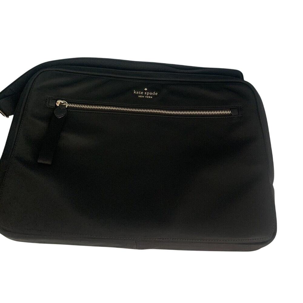 NWOT Kate Spade 15" Laptop Bag Chelsea Messenger Sleeve Black New - Picture 2 of 16